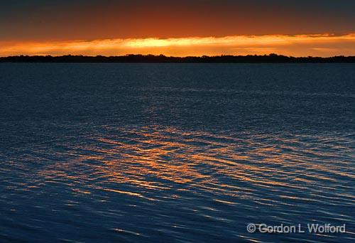 Sunrise Reflection_28609-10.jpg - Powderhorn Lake photographed near Port Lavaca, Texas, USA.